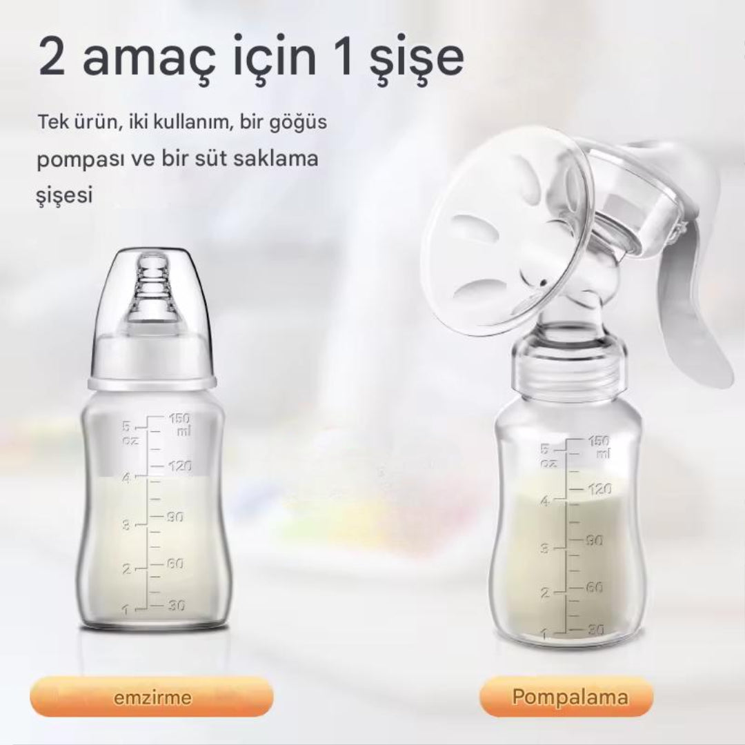 Emzirme ve Pompalama Şişesi