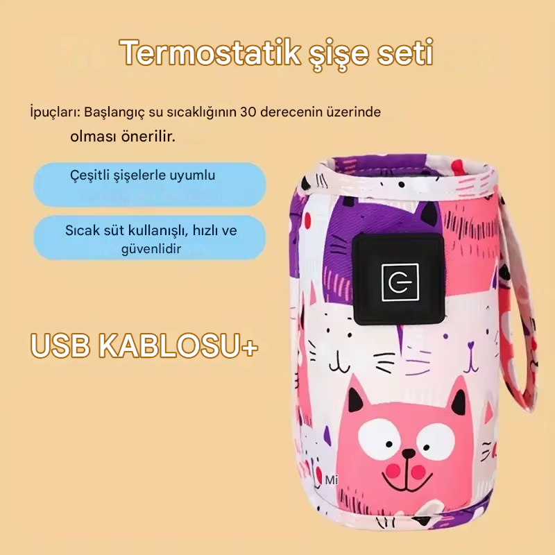 Taşınabilir Biberon Isıtıcı
