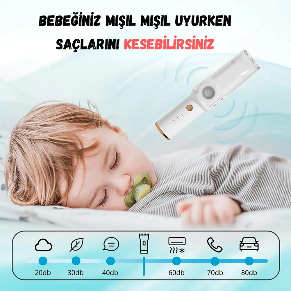 Akıllı Bebek Saç Kesme Makinesi
