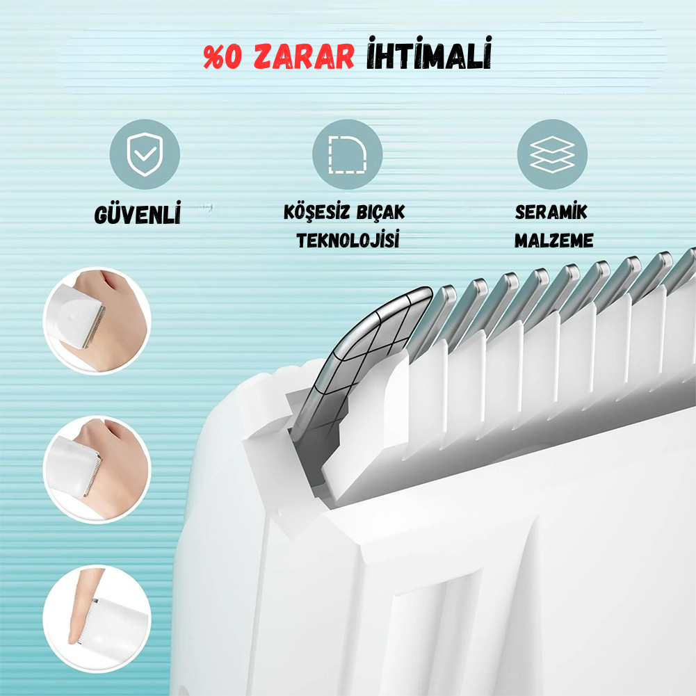 Akıllı Bebek Saç Kesme Makinesi